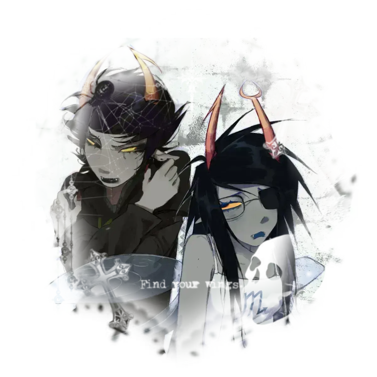 Avatar of vriska & kanaya (yandere?)