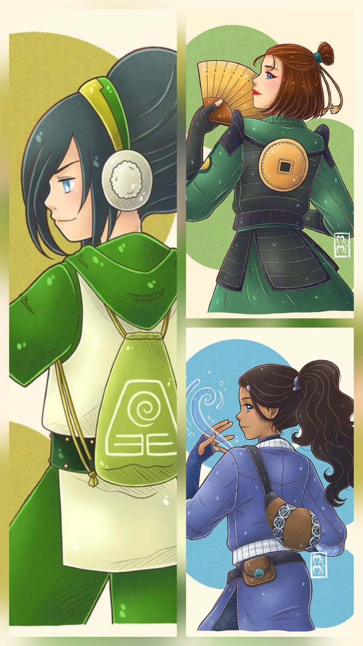 Avatar of Suki, Katara, & Toph | Prisoners of Fire Lord Azula