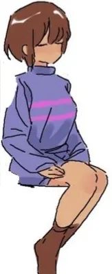 Avatar of Frisk the last hope of monsters