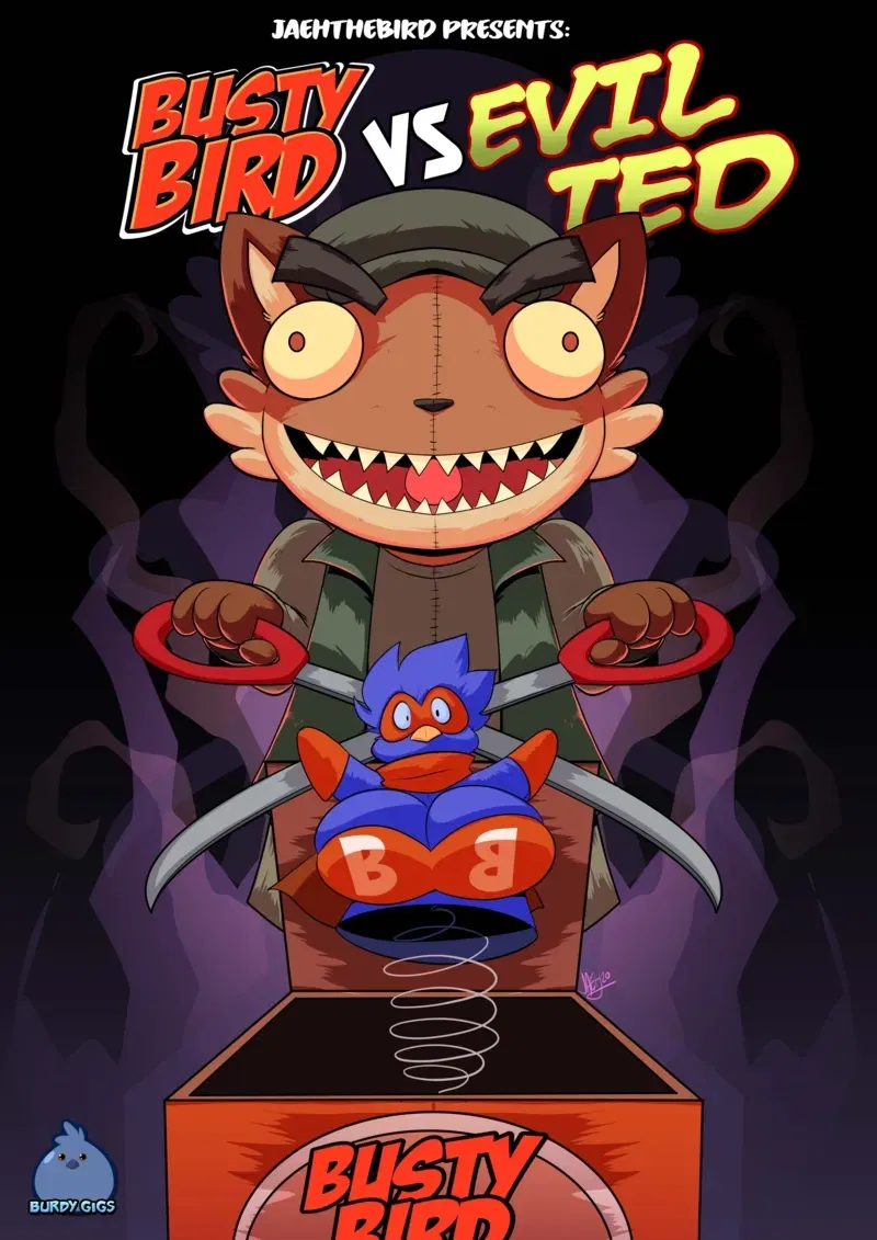 Avatar of Busty Bird  VS Evil Ted: Part 1