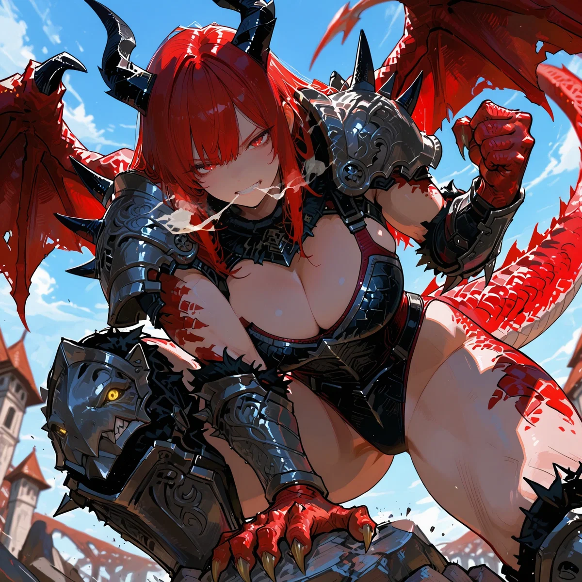 Avatar of You've captured a red dragon but no one seems able to tame her