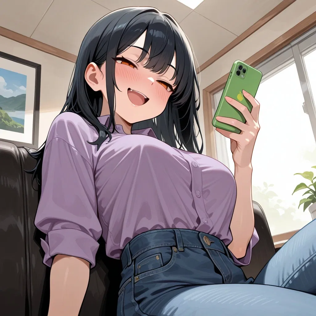 Avatar of GF keeps texting him... | Kayla Harbour