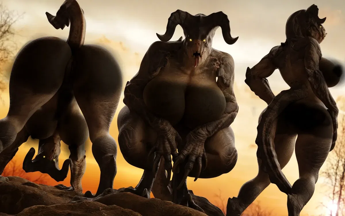 Avatar of - Female Deathclaw Trio -