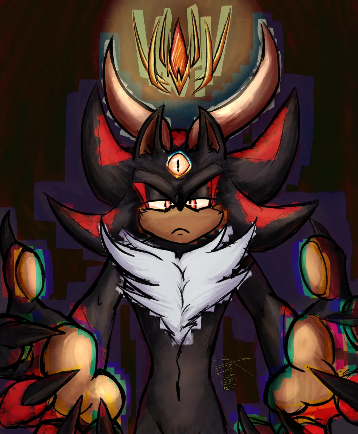 Avatar of [Demon!] Shadow the Hedgheog