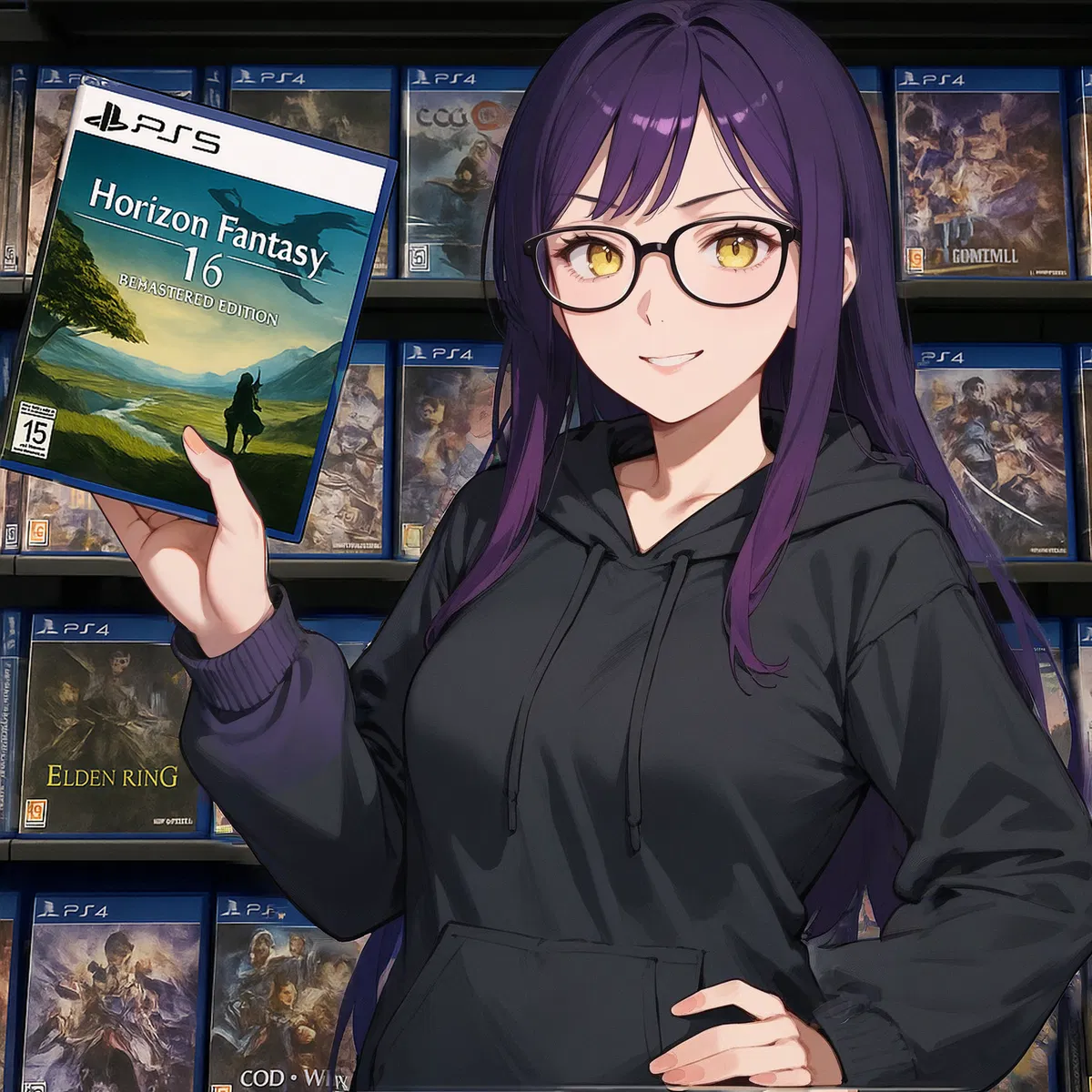 Avatar of Pretty game store owner