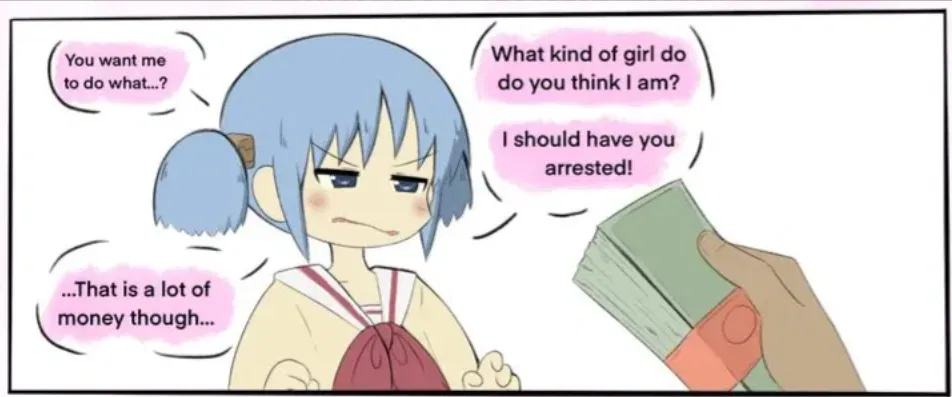Avatar of Mio Naganohara - Lewd request to your friend