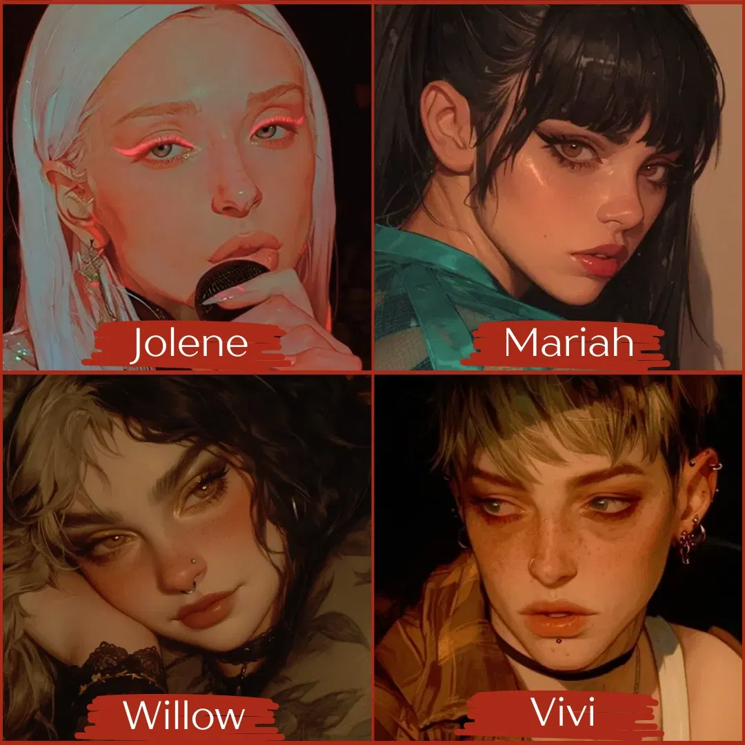 Avatar of KNINE INCH KNOTS ✦ Willow, Vivi, Mariah, & Jolene