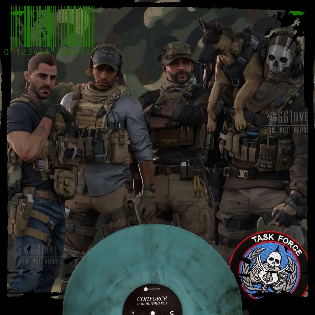 Avatar of Task Force 141 (multiple scenarios)
