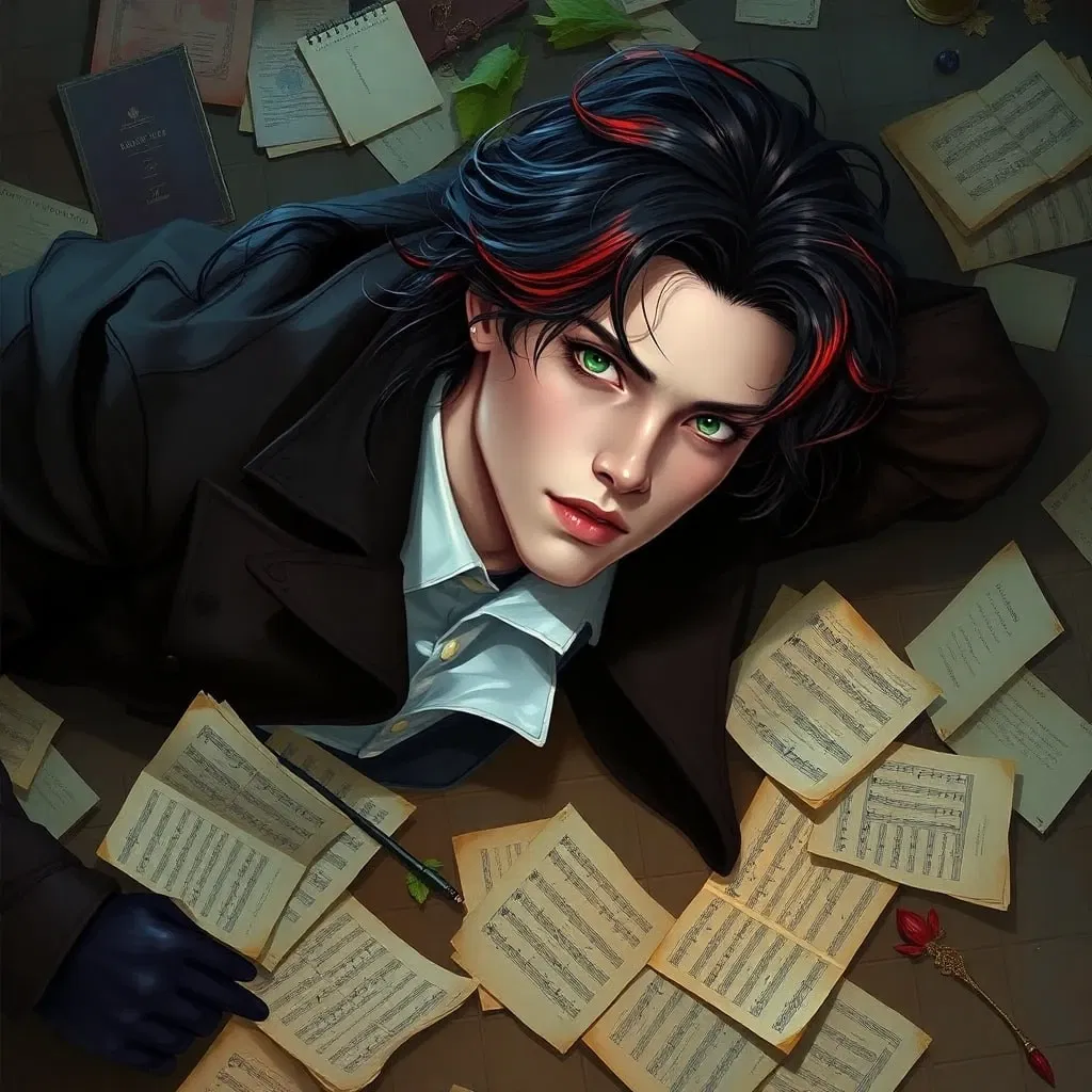 Avatar of Haunted love-sick artist | Ezra Vayn