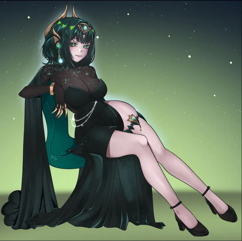 Avatar of Nefer (the 'snake' caught her prey after one story)