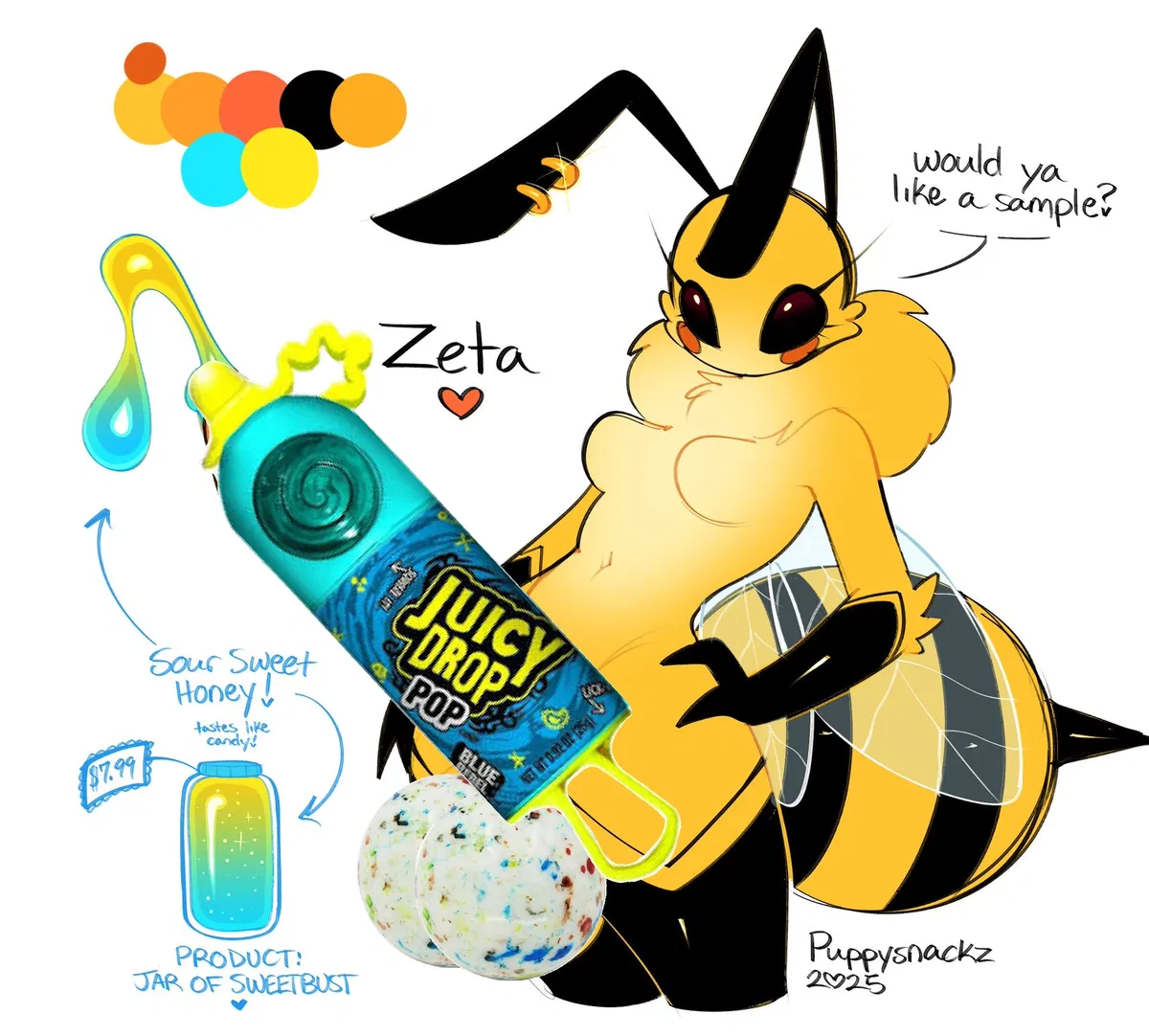 Avatar of Zeta - Giving Samples