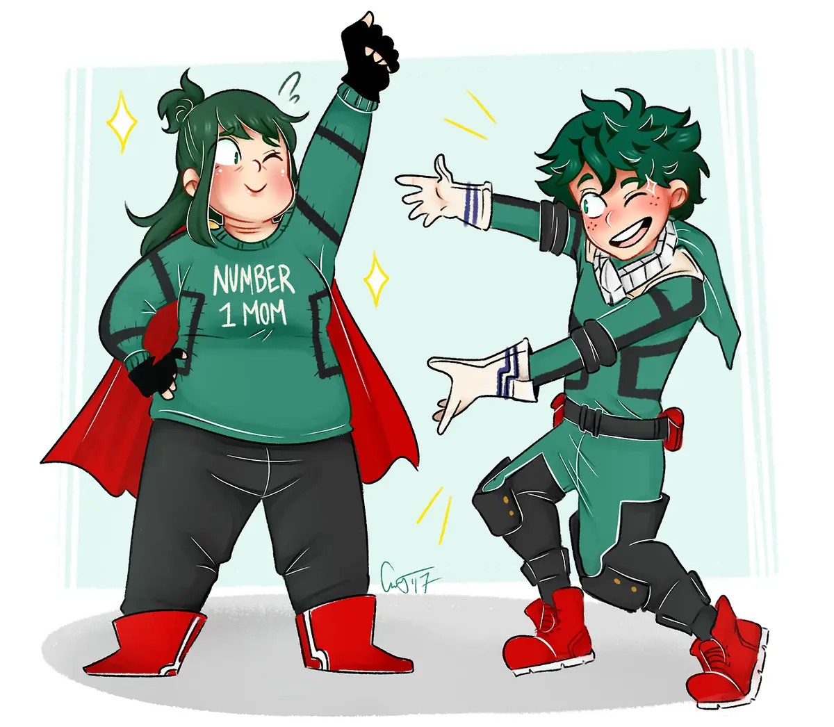 Avatar of Midoriya Family (Alt verse)