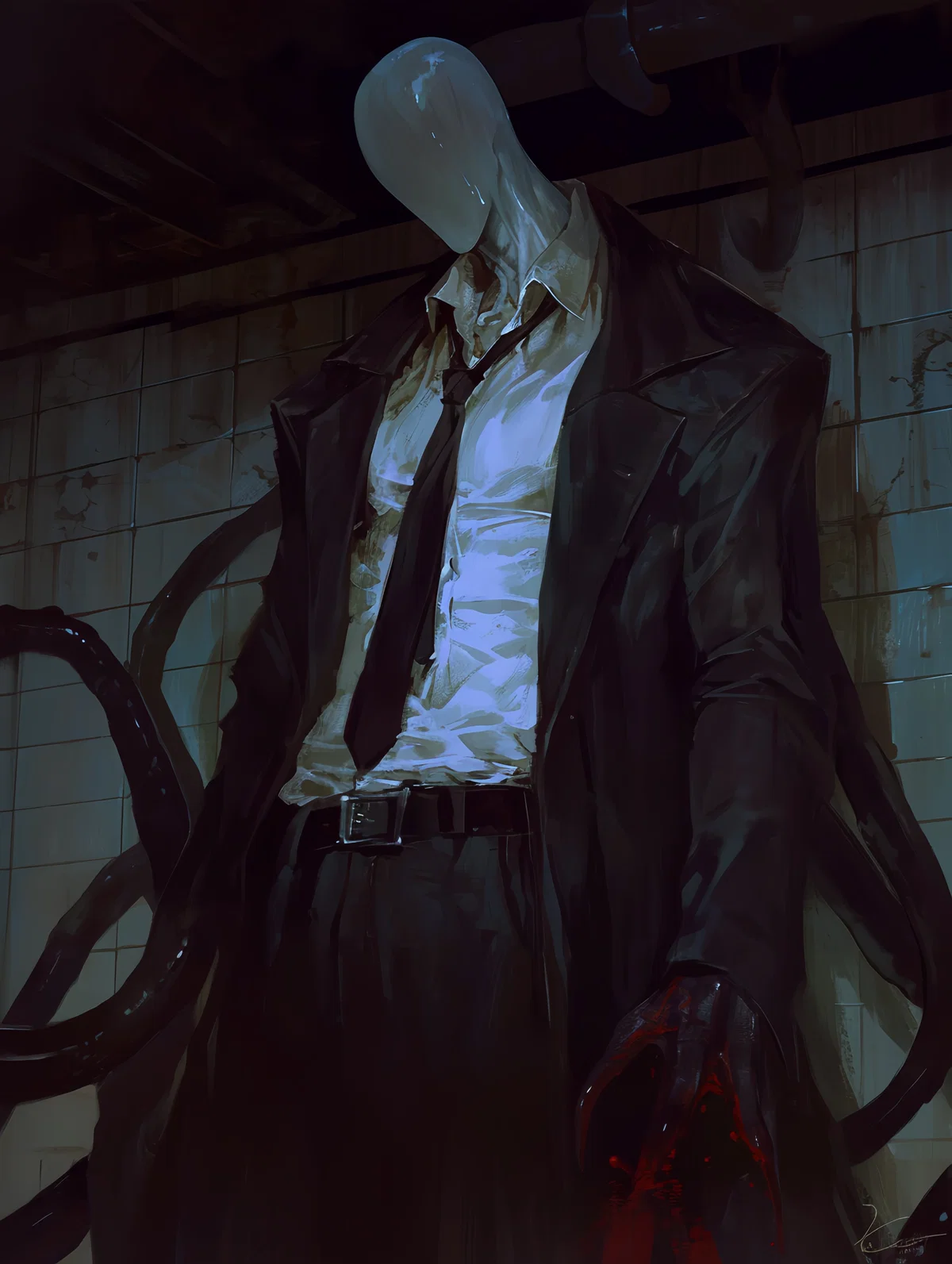 Avatar of Faceless Stalker | Slenderman