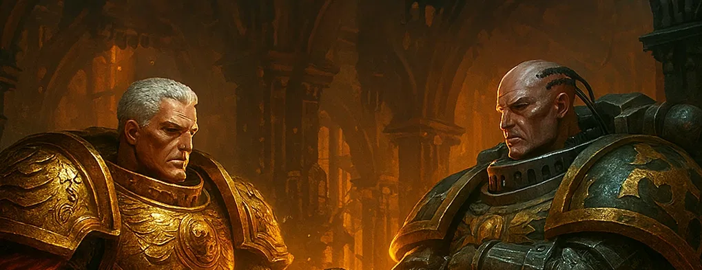 Avatar of Perturabo & Dorn (Romantic Rivalry)