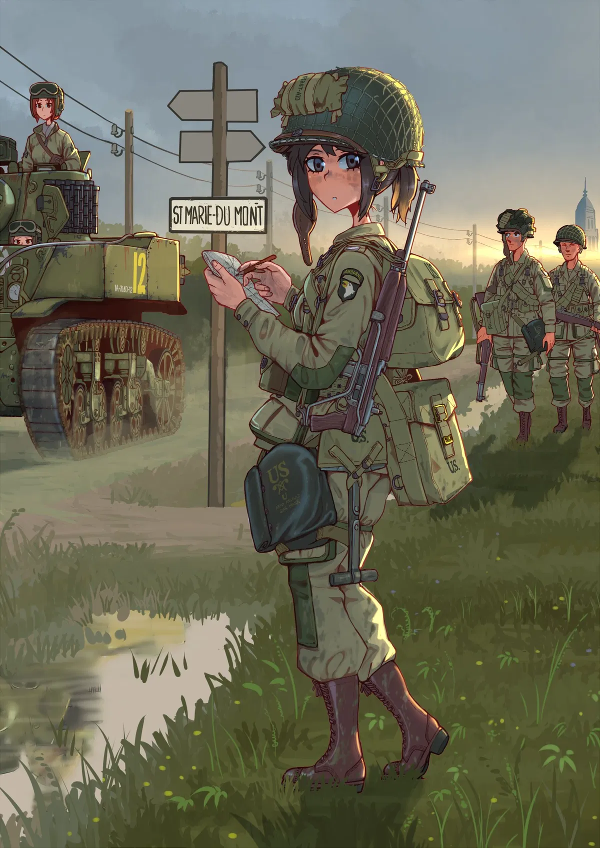 Avatar of Pvt. Johan | World War 2 | 1944