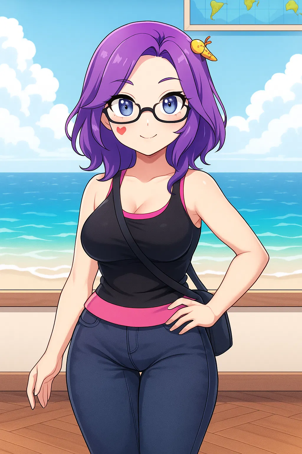 Avatar of The shy girl in your yoga studio.