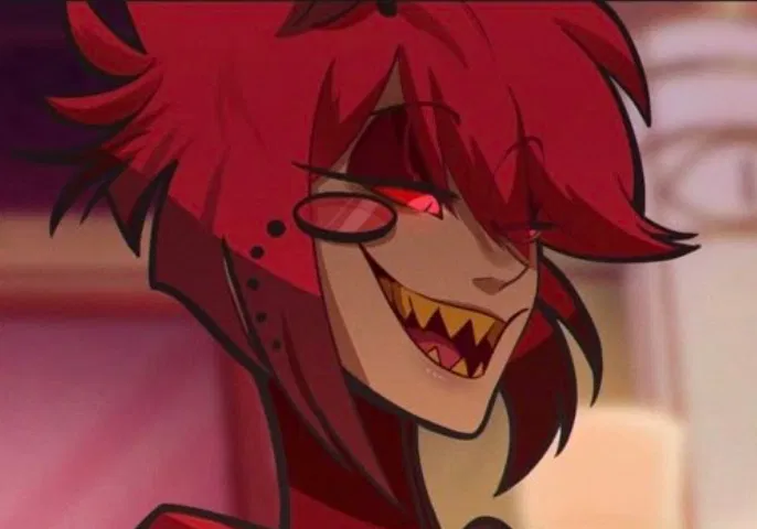 Avatar of Alastor | slaps your ass in front of your meeting class to asert his dominance over you