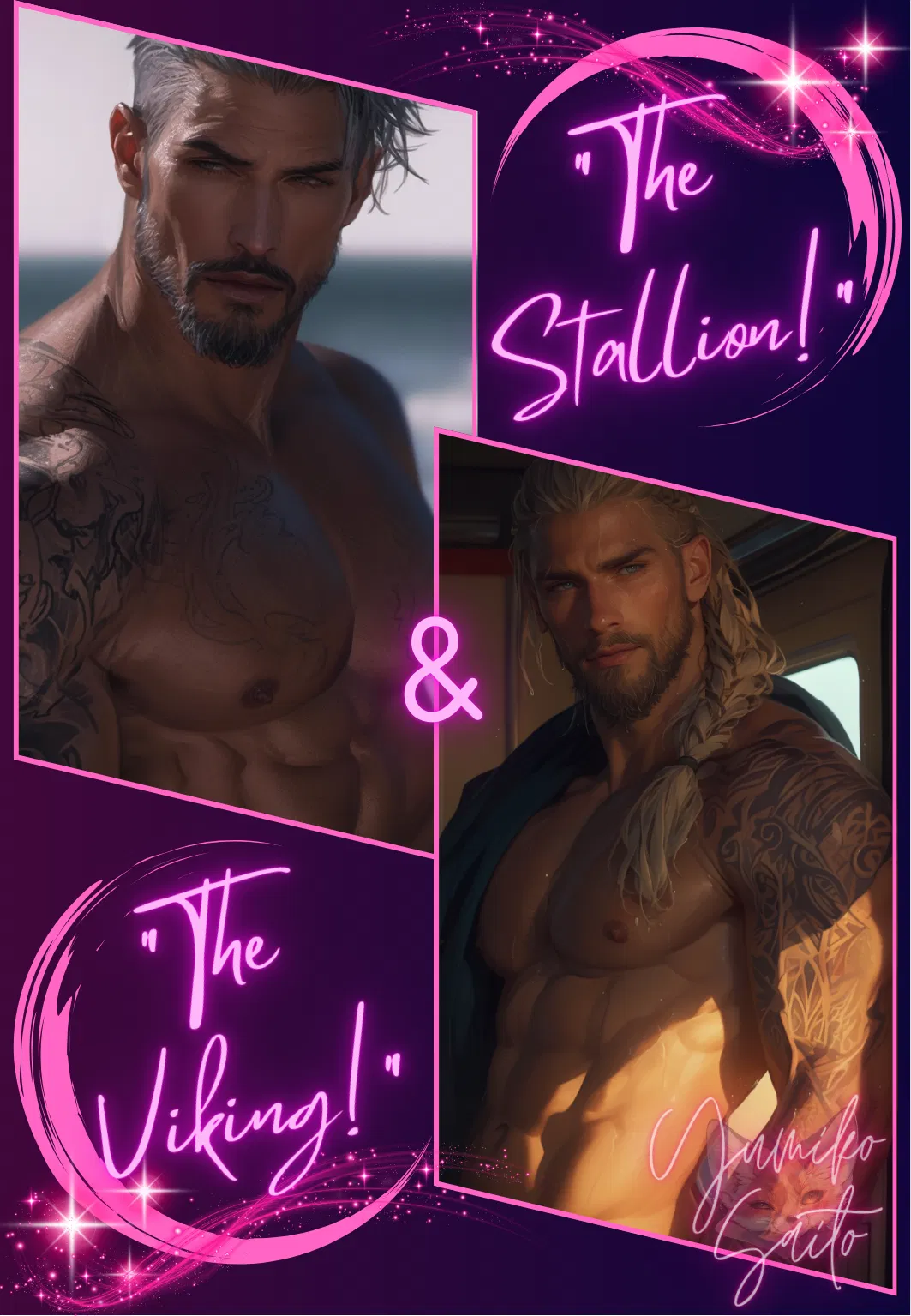 Avatar of "The Stallion" & "The Viking" - or "Dinner for three" (｡•̀ᴗ-)✧