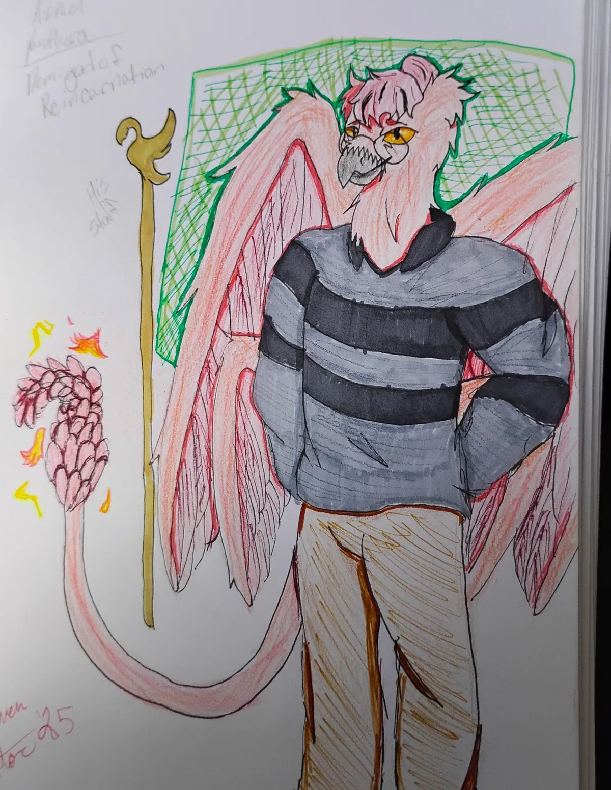 Avatar of Azrael, Norse demigod of Reincarnation 