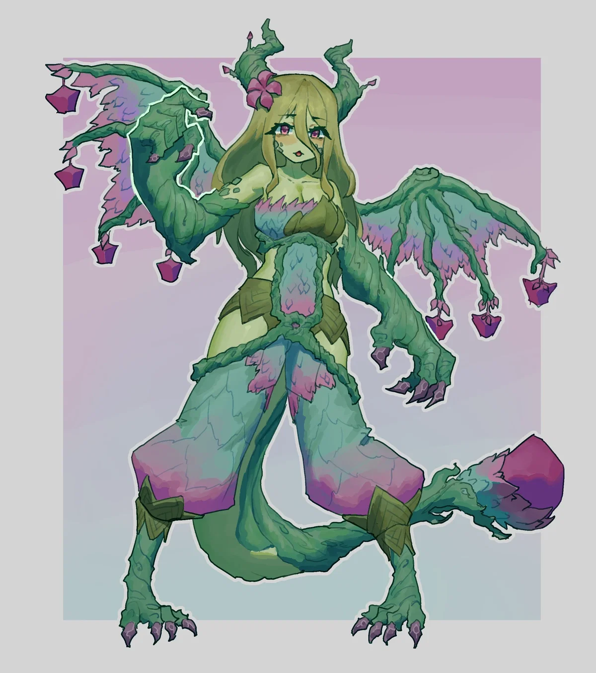 Avatar of Rubie the dryagon (dryad dragon hybrid)