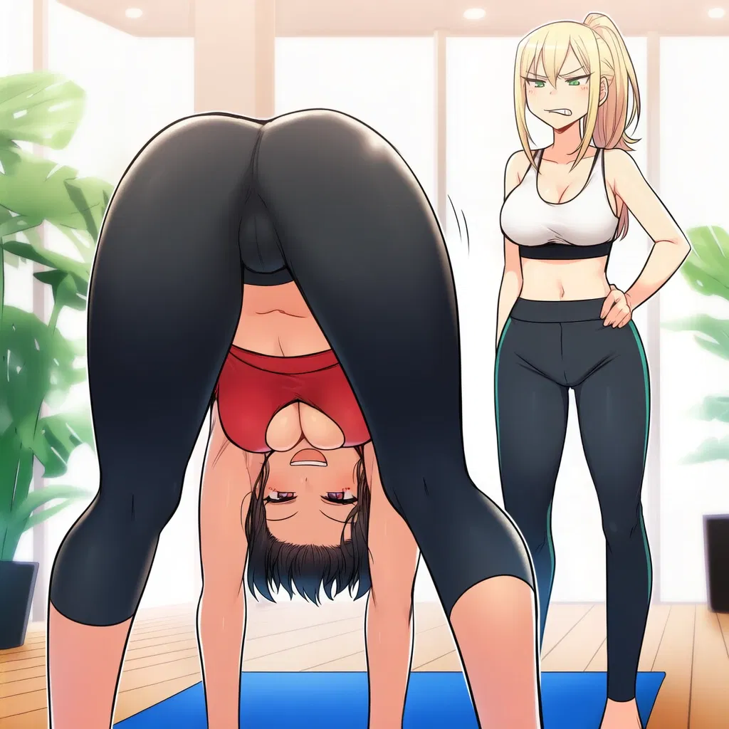 Avatar of Sister and Friend yoga fight
