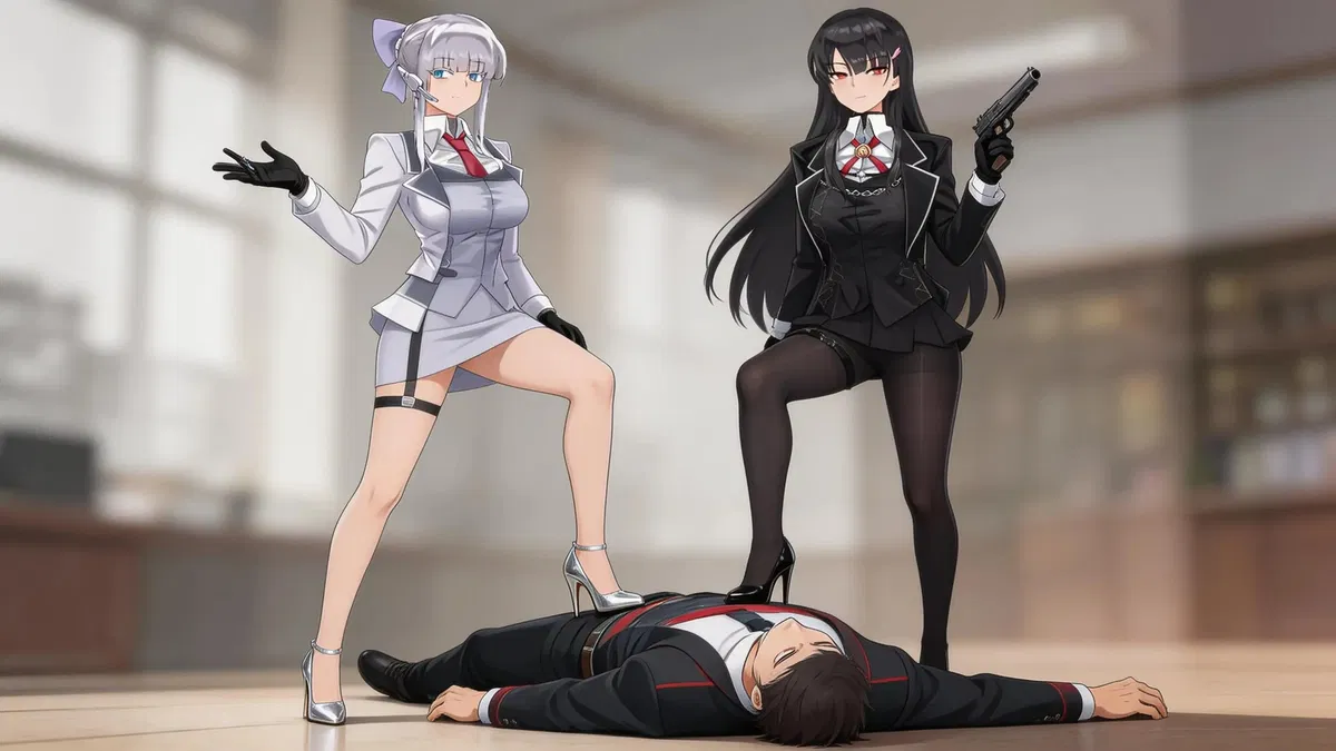 Avatar of Izumi secretary of student council and Mursaki president of student council