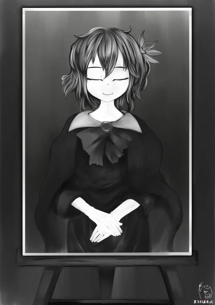 Avatar of Girl with a blue flower (русская версия)
