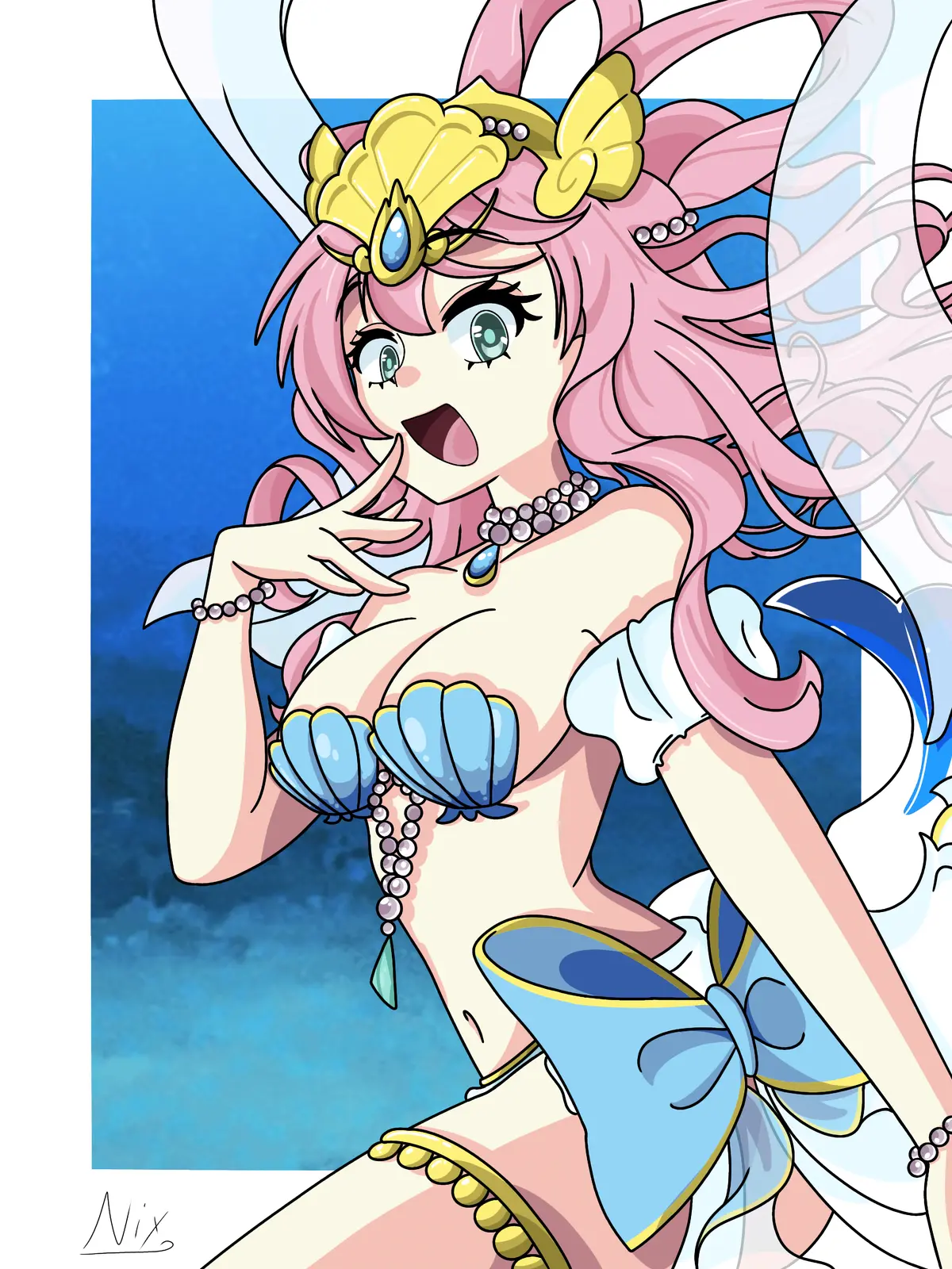 Avatar of At the beach… in October? | Mer-Queen Ruri | The Battle Cats