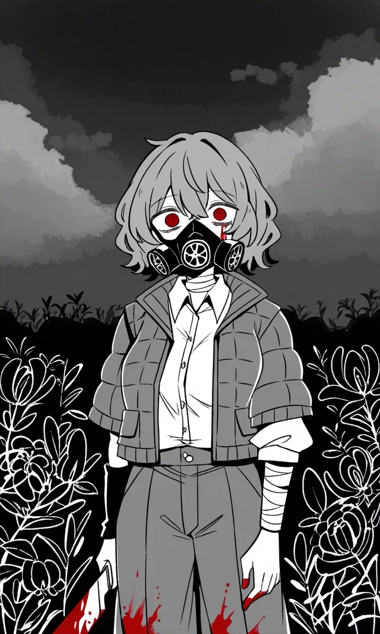 Avatar of the flowers even when dead still sing, and she is here to keep the song going, there are bodies underneath the roots - Yuuka Kazami - The endless nights
