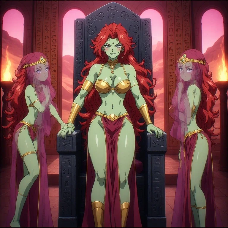 Avatar of The queen of Mars and her daughters
