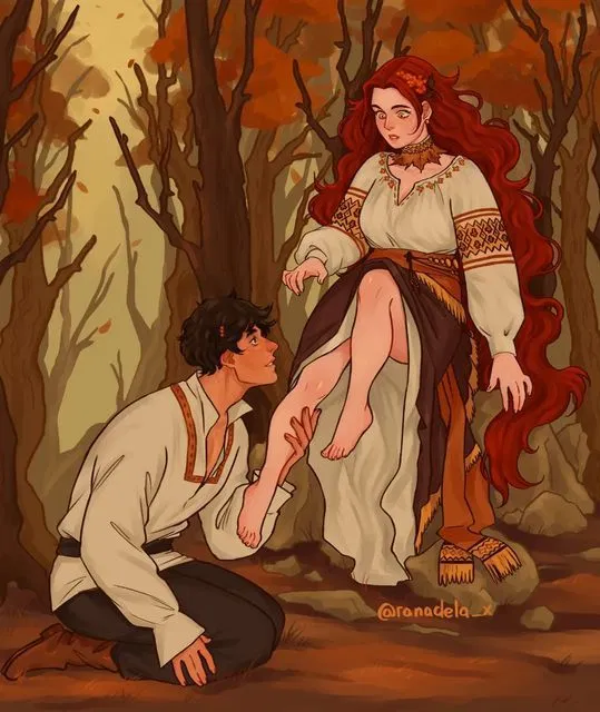 Avatar of Rowaneth \\ The goddess of Autumn leaves