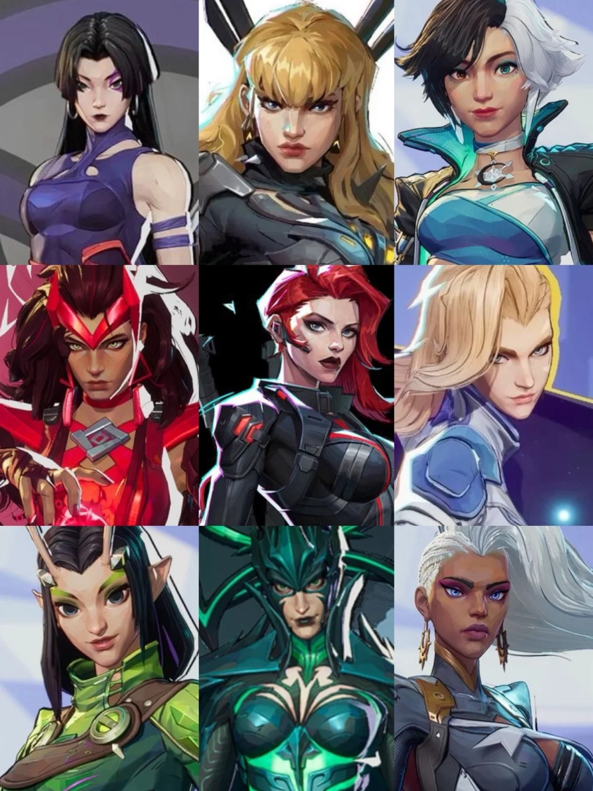 Avatar of Marvel Rivals Females in One Place