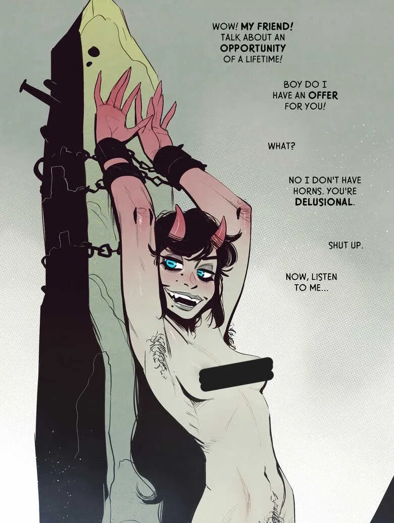 Avatar of Gwemmen, the chained up demon