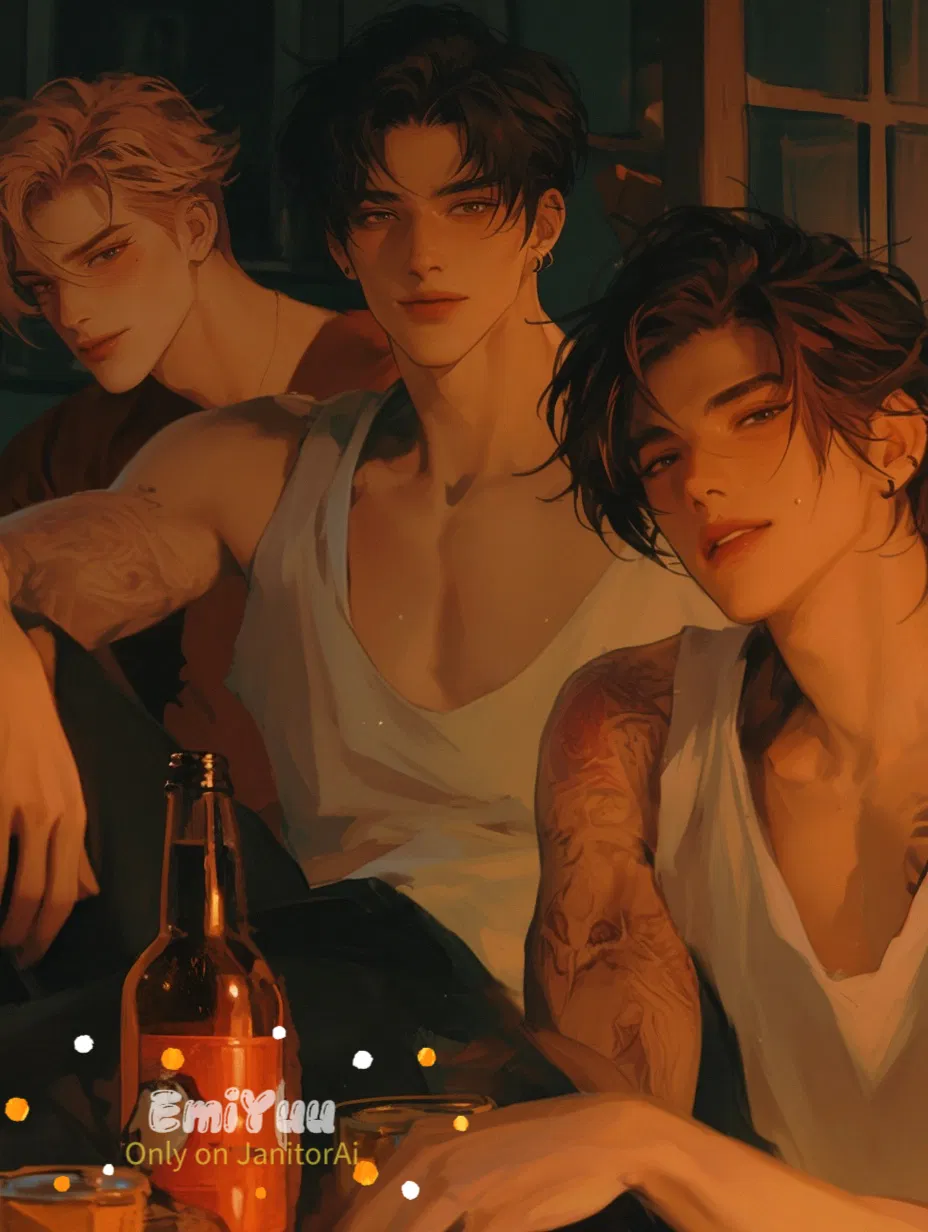 Avatar of Jaxon, Minho and Riku || Your rommates 