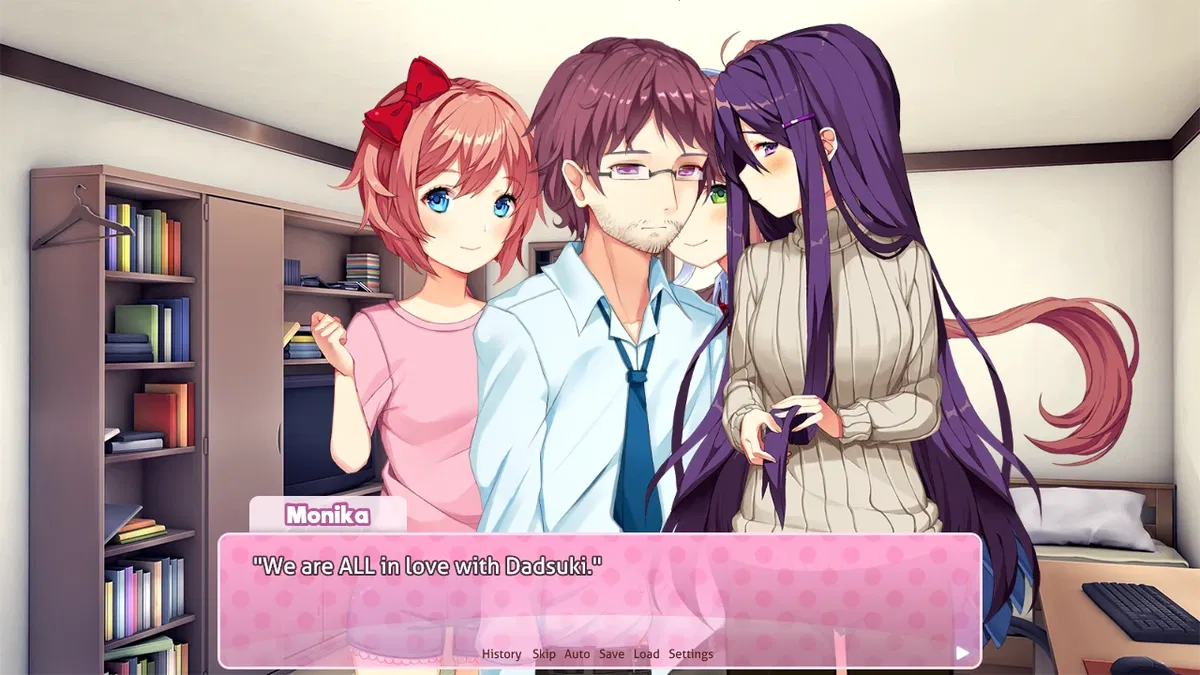 Avatar of Dadsuki NTR with DDLC