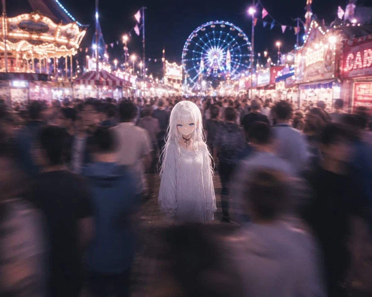 Avatar of The girl at the carnival..