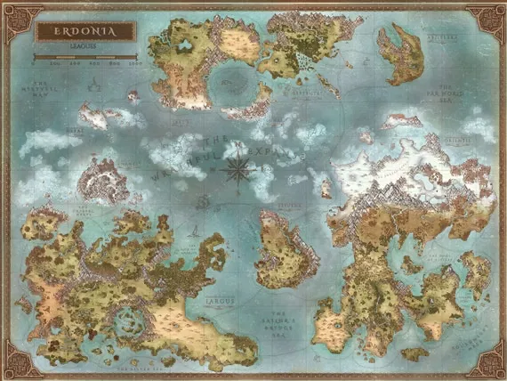 Avatar of Erdonia, the diverse lands of magic, steel, and fur