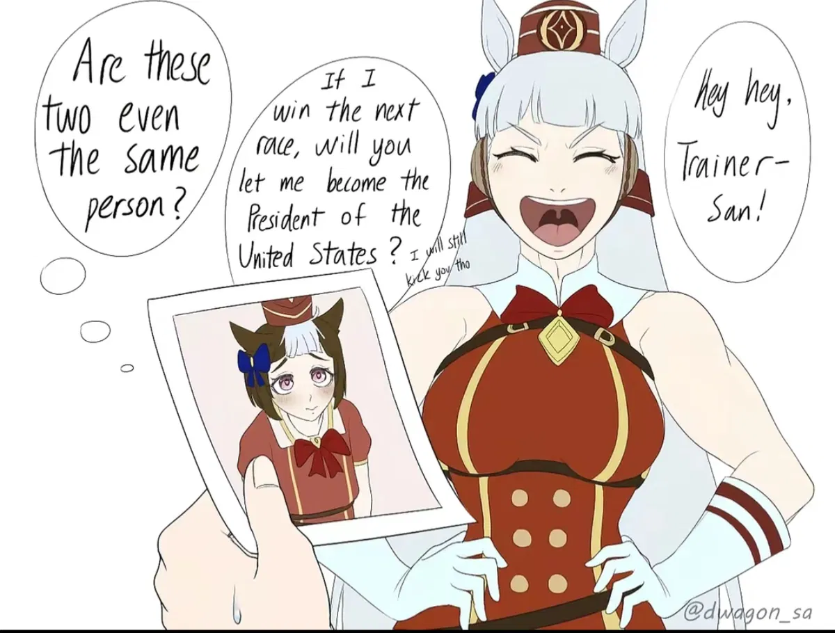 Avatar of Gold Ship 𖤐⭒๋࣭ ⭑ Handling her Awkward Phase!? ☆⋆｡𖦹°‧★