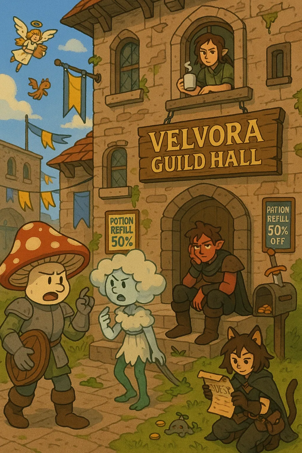 Avatar of Idle Guild Master - Velvora Medieval AU