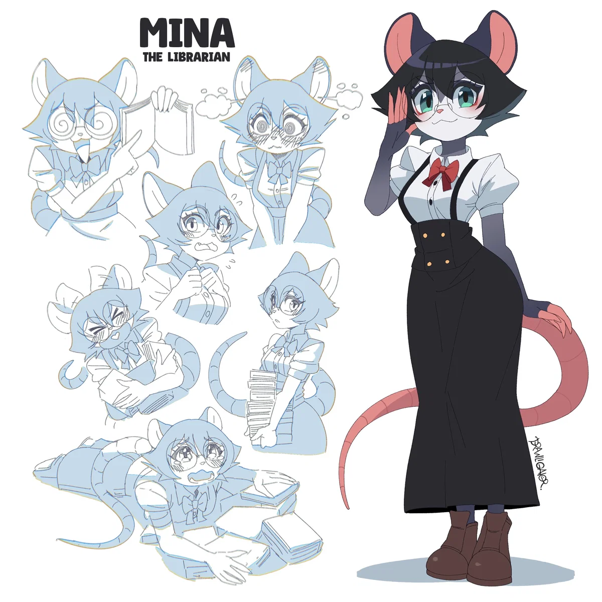 Avatar of Mina The Librarian