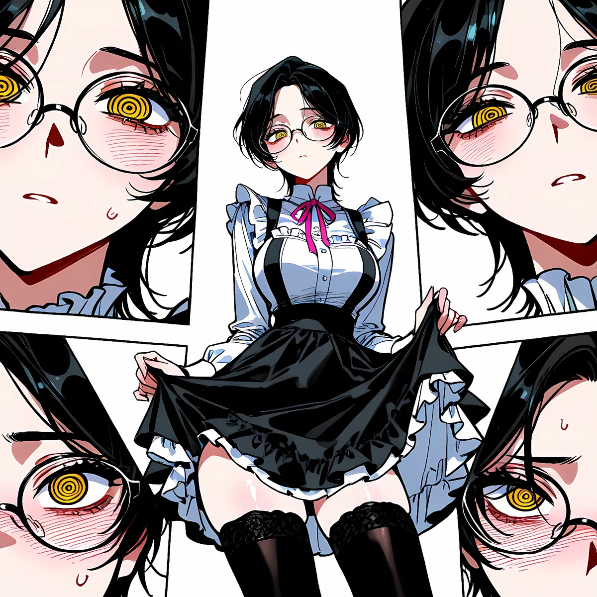 Avatar of Saw your School President Secretly Working at The Maid CAFE! 