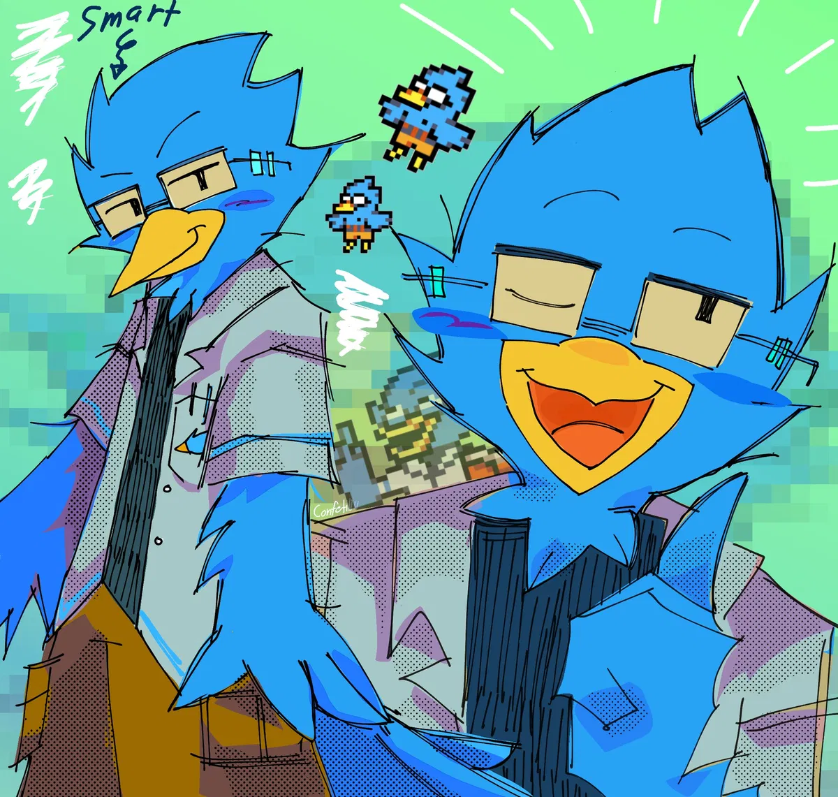 Avatar of Berdly Jay // PROJECT PARTNER THAT DEFINTELY DOESN'T HAVE A CRUSH ON YOU