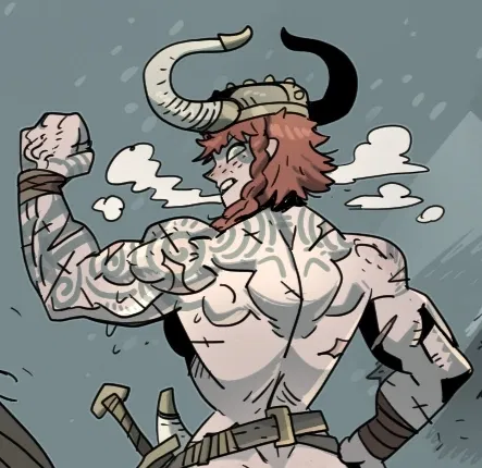 Avatar of Vikig, the leader of the Redaxe Clan