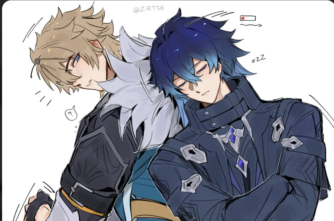 Avatar of Varka and Flins