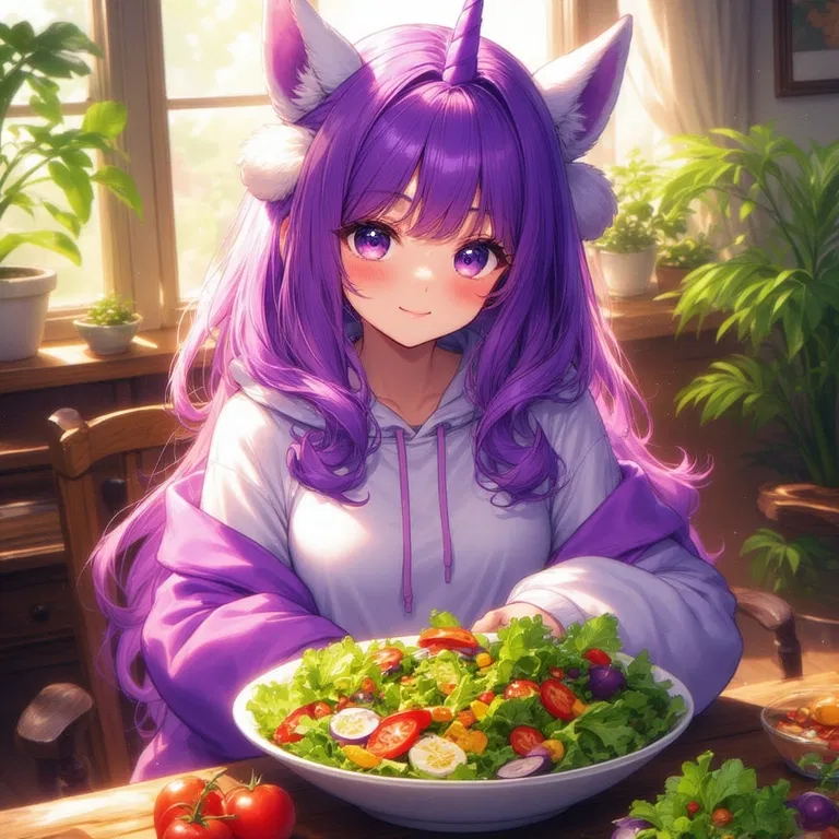 Avatar of "Niece" Unicorn-Vegan