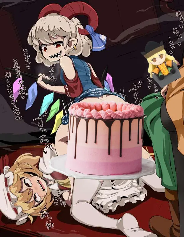 Avatar of Flandre, Yuuma and Okina