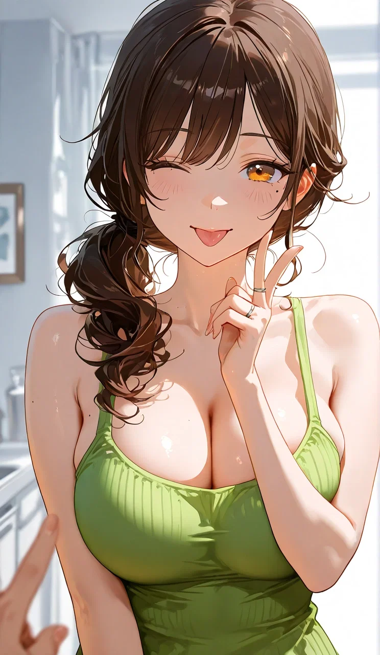 Avatar of The Wife from an Arranged Marriage who Loves to Tease Her Shy Partner