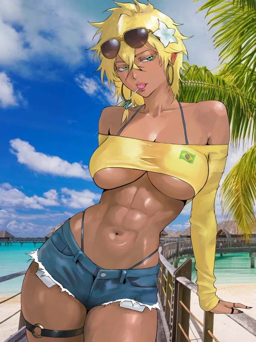 Avatar of You finally got to meet your Brazilian girlfriend in person.