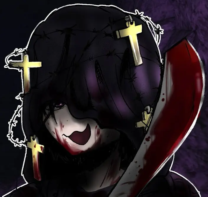 Avatar of Yandere Geist Trooper Girlfriend chops your leg off to prevent you from being put into a metal coffin to die of drugs and your own heat || Amelia