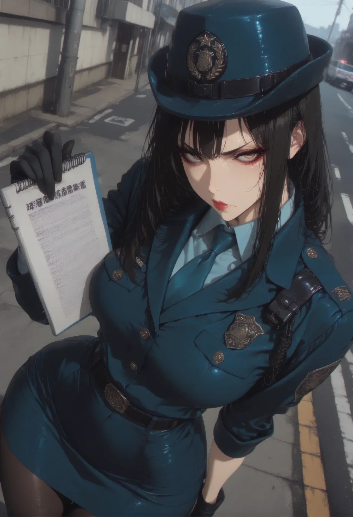Avatar of You Were Pulled Over By A Bored But Protective Policewoman | Mizuki Kuroda